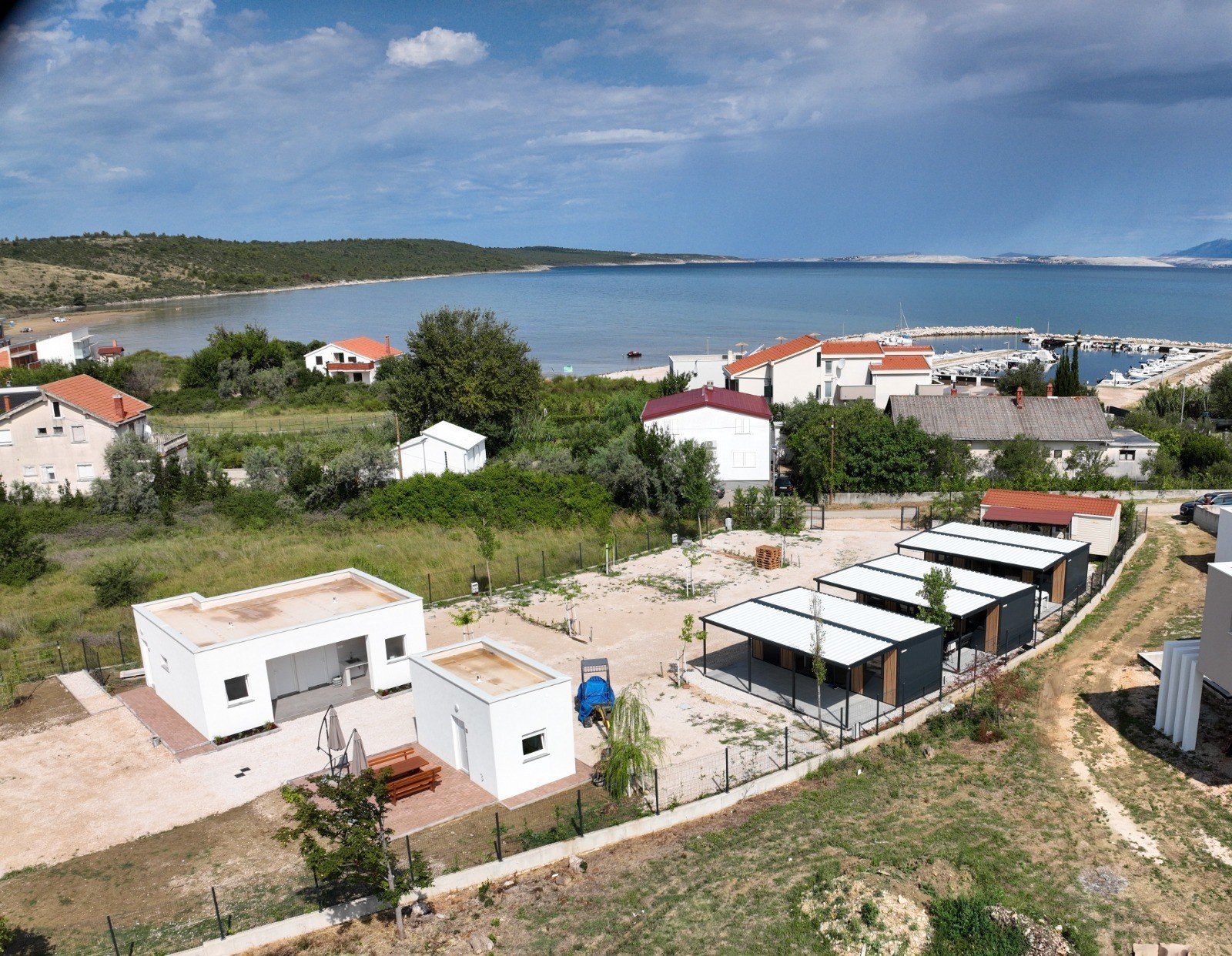 Zračna snimka Kampa Arija